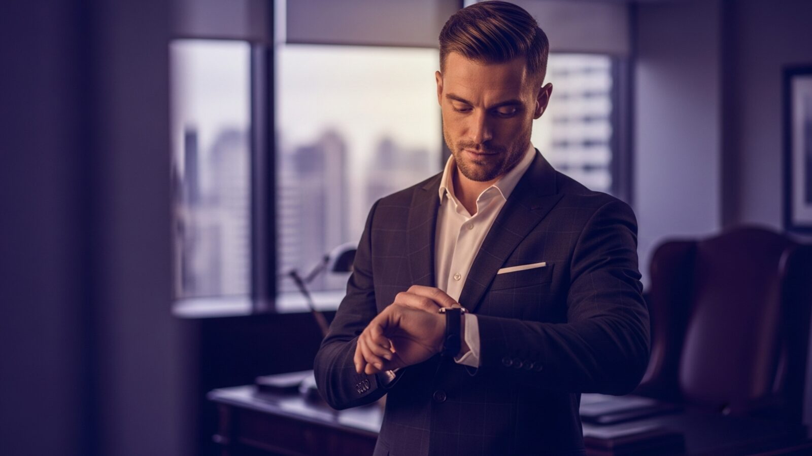 An attorney checking the time between commitments — capturing work as it happens stops the daily leak of billable hours